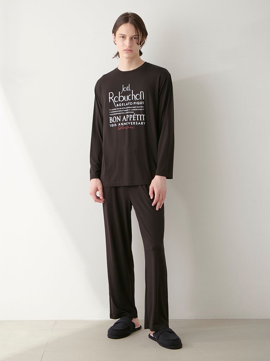 JOEL ROBUCHON】【HOMME】ワンポイントロングパンツ(ロング