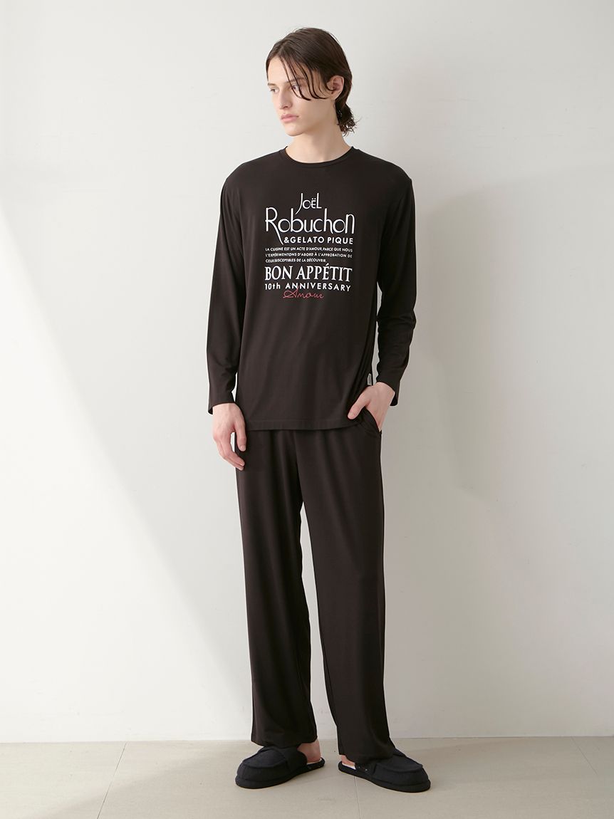 JOEL ROBUCHON】【HOMME】ワンポイントロングパンツ(ロングパンツ