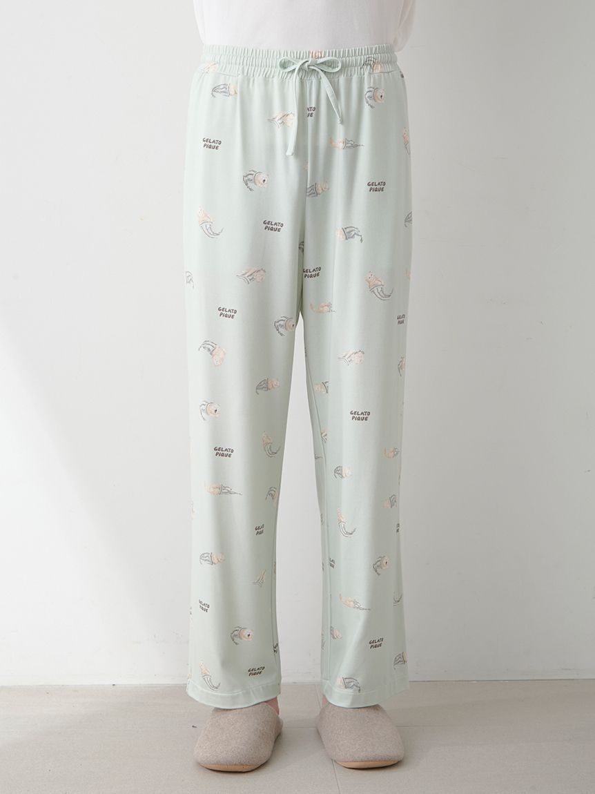 gelato pique エアモコSLEEPING DOG ロングパンツ ジェラートピケ gelato pique 【販路限定商品】エアモコ