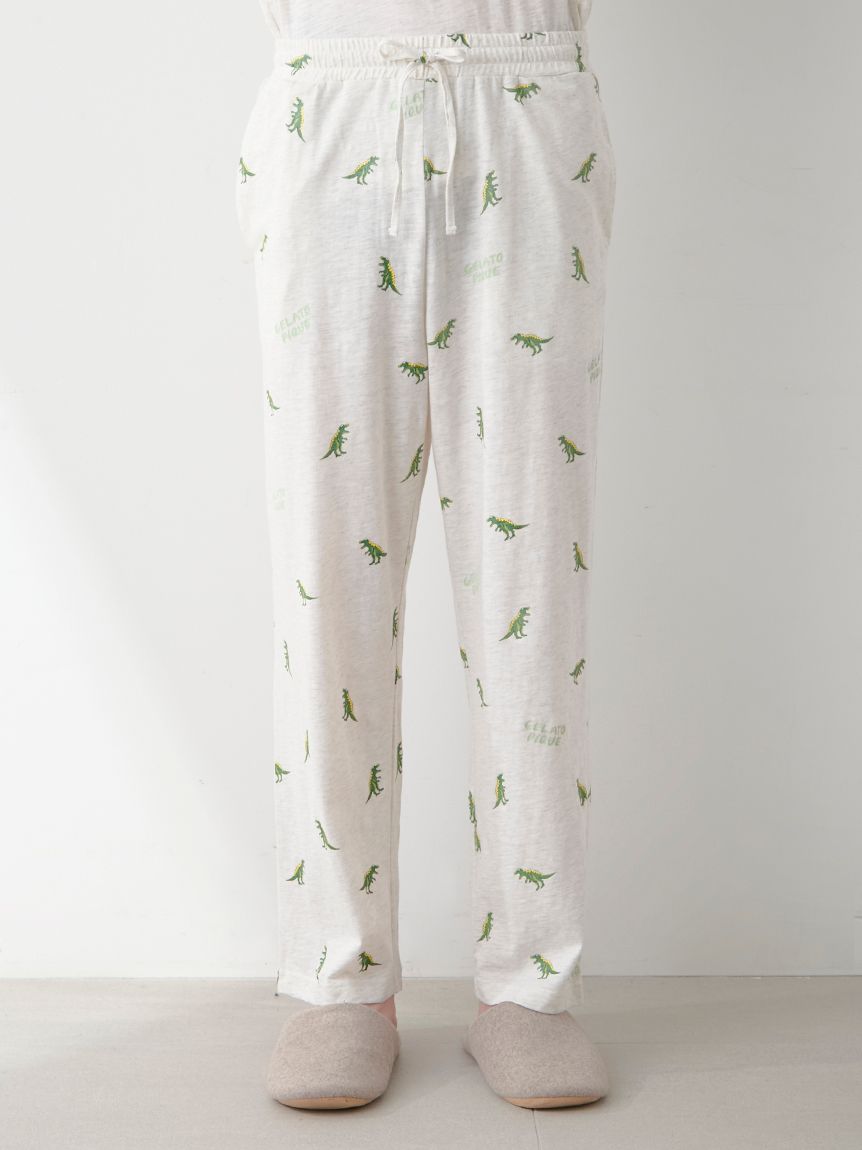 HOMME】スラブダイナソー総柄ロングパンツ(ロングパンツ)｜ルーム