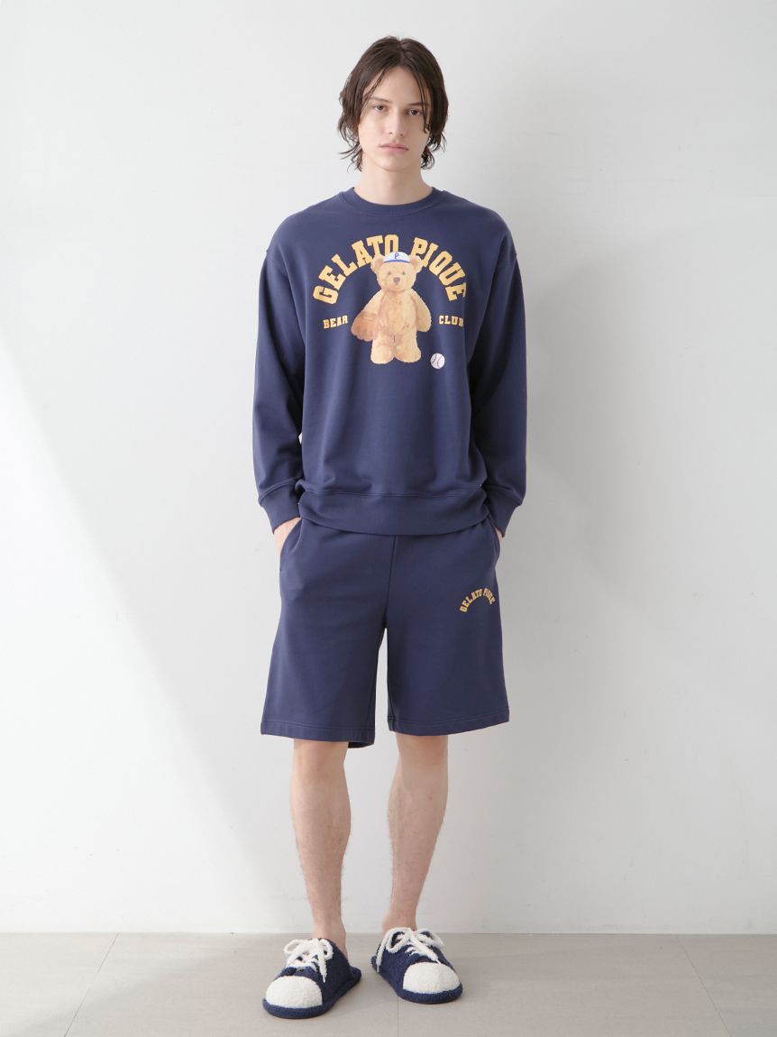 すぐ届く☆gelato pique ペアできる ルームウェア ハーフパンツ ドラえもん】【ユニセックス】おはようおやすみハーフパンツ