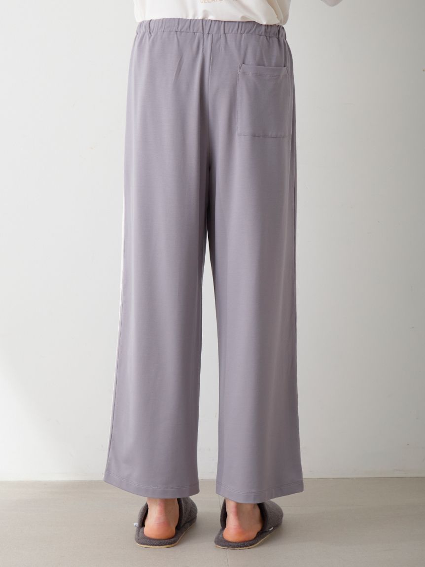 HOMME】インレイロゴラインロングパンツ(ロングパンツ)｜ルームウェア