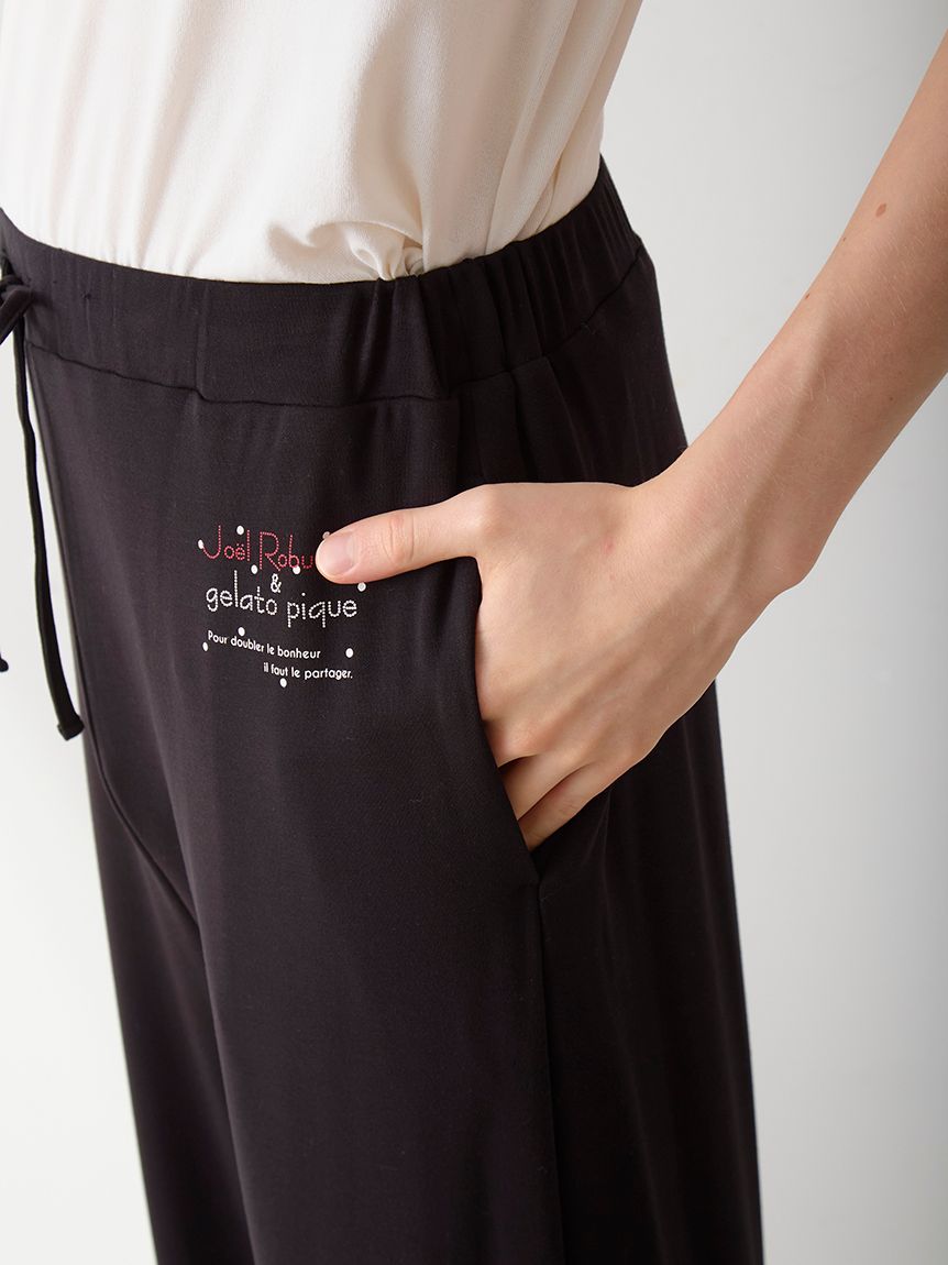 JOEL ROBUCHON】【HOMME】ドットワンポイントロングパンツ(ロング