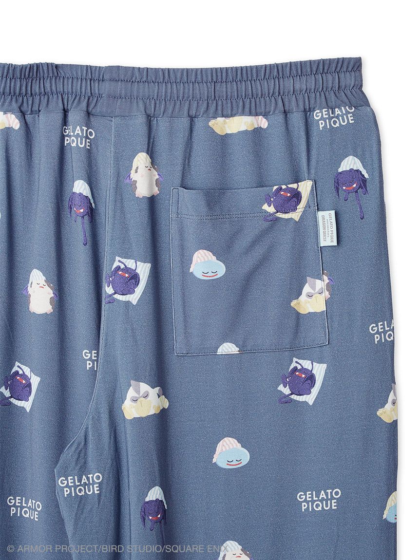 ジェラートピケ　スリーピングモンスターロンT&アソートモンスター総柄ロングパンツ ジェラートピケ スリーピングモンスターロンT&アソート