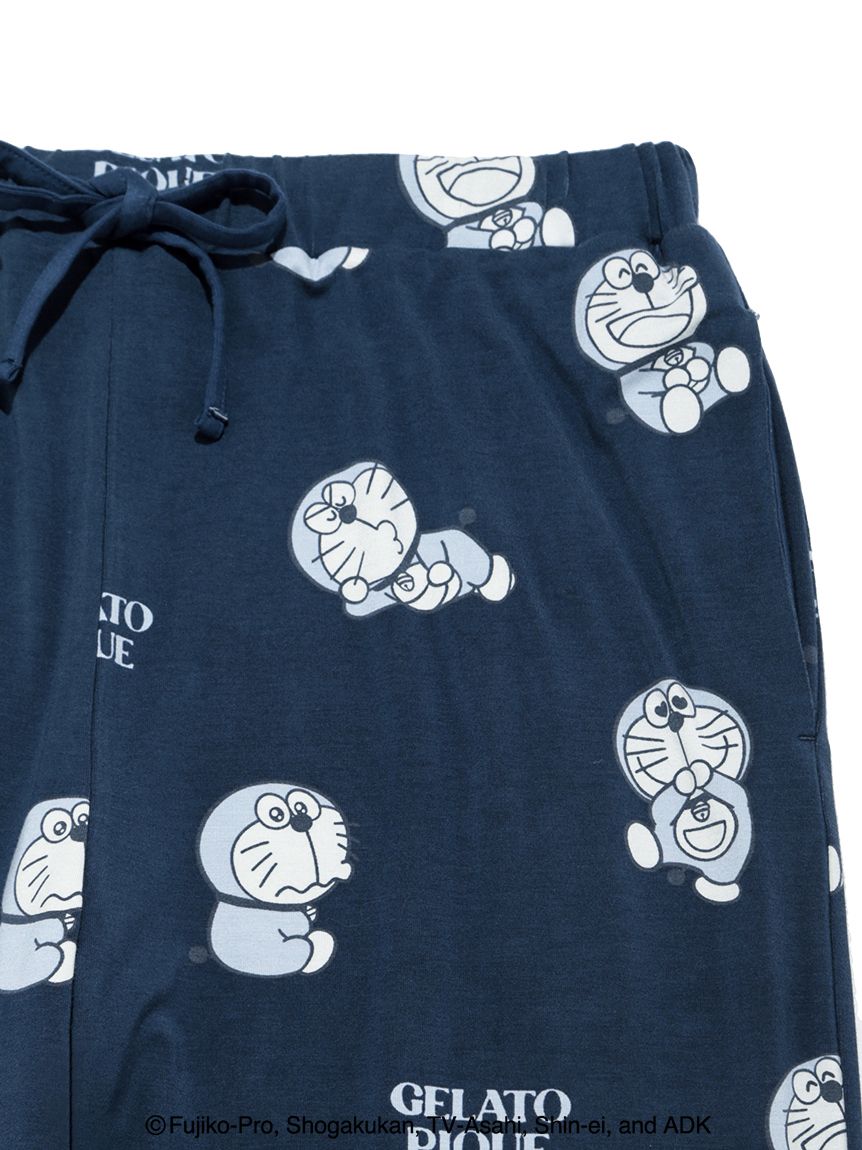 ドラえもん】【メンズ】総柄ロングパンツ(ロングパンツ)｜ルームウェア