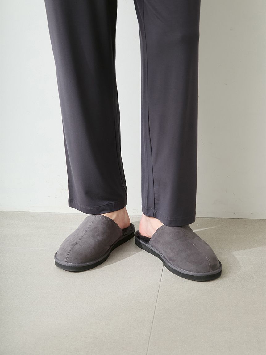 HOMME】【接触冷感】COOLレーヨンロゴロングパンツ(ロングパンツ