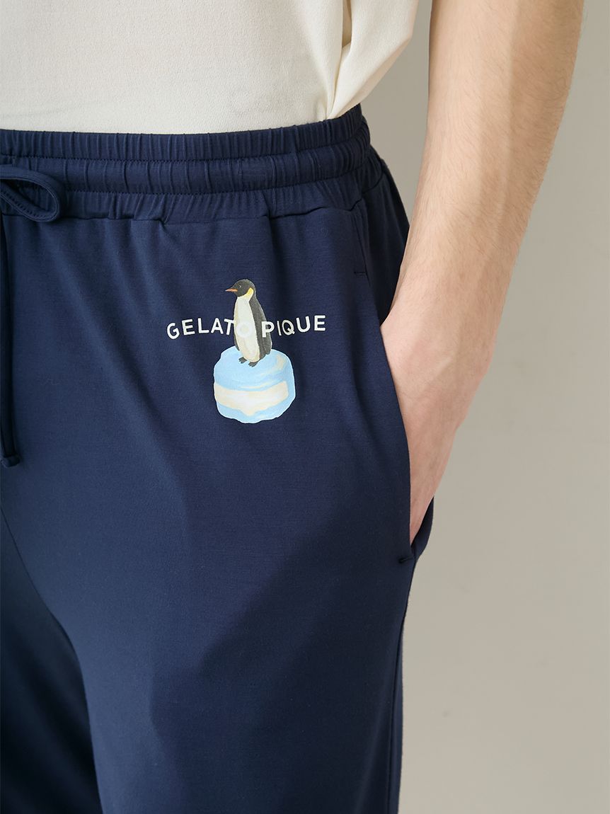 HOMME】【接触冷感】アイスポップジャージーハーフパンツ(ハーフパンツ