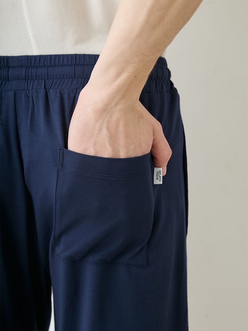 HOMME】【接触冷感】アイスポップジャージーハーフパンツ(ハーフパンツ