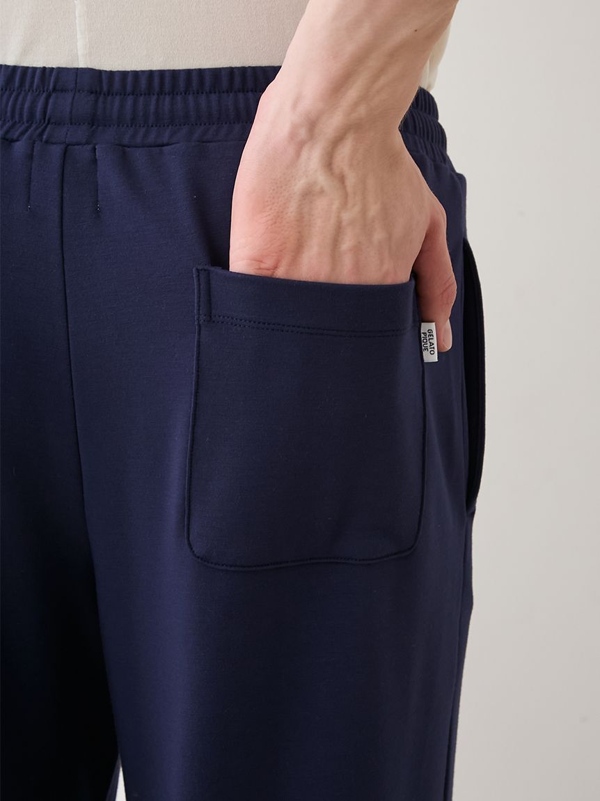 HOMME】【抗菌防臭】インレイジェラートロゴロングパンツ(ロングパンツ