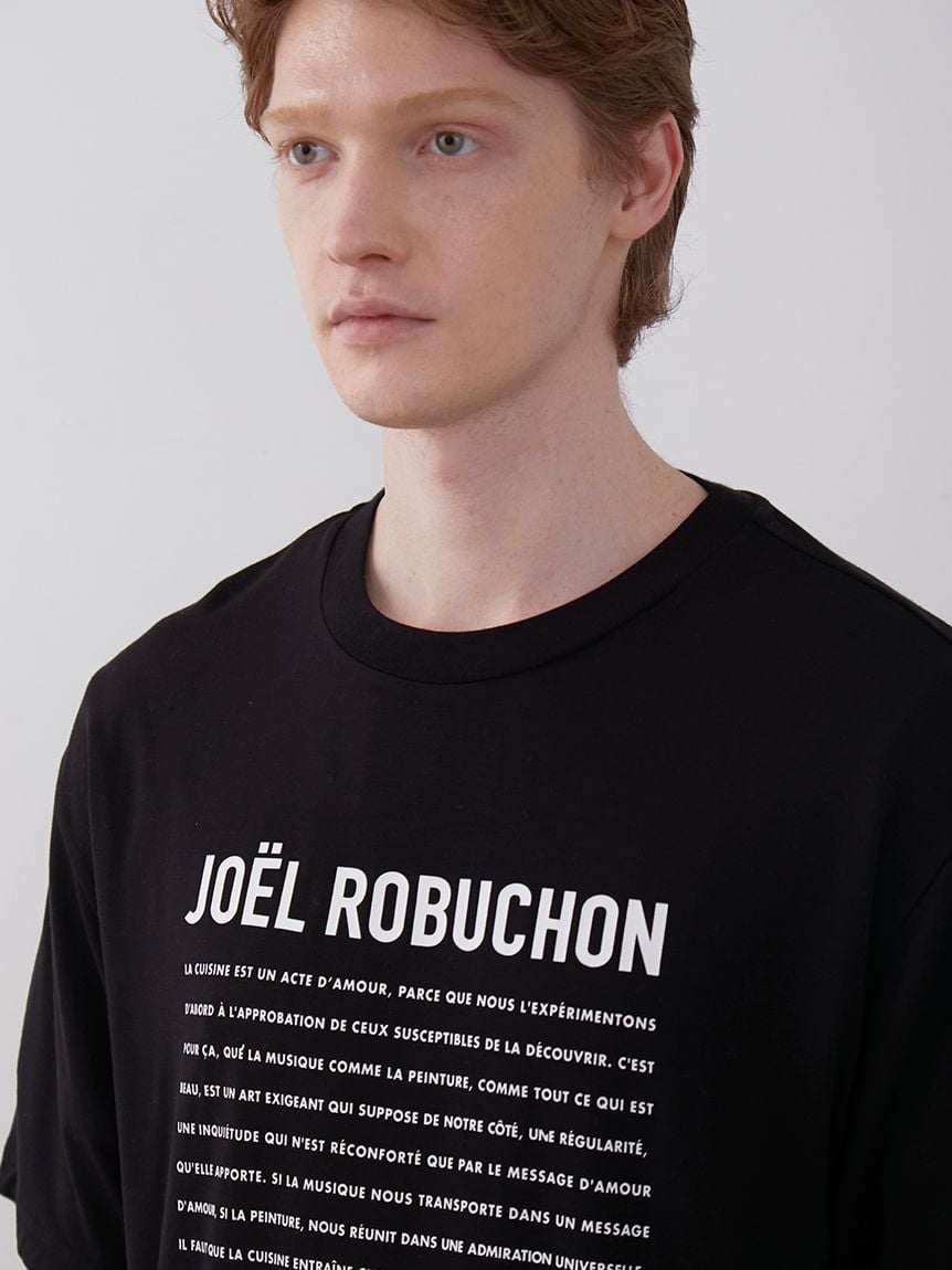 【JOEL ROBUCHON】【HOMME】レーヨンロゴTシャツ | PMCT242210