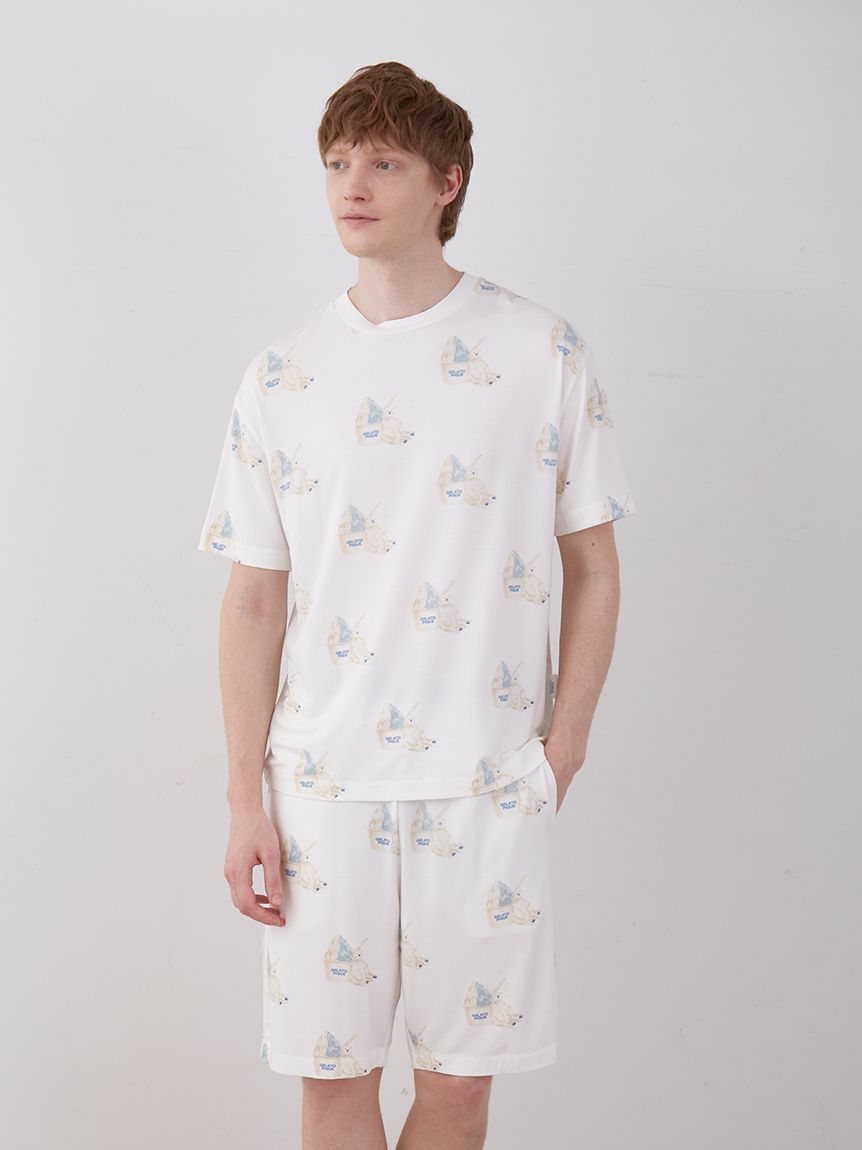 【COOL】【HOMME】しろくま柄Tシャツ | PMCT242353