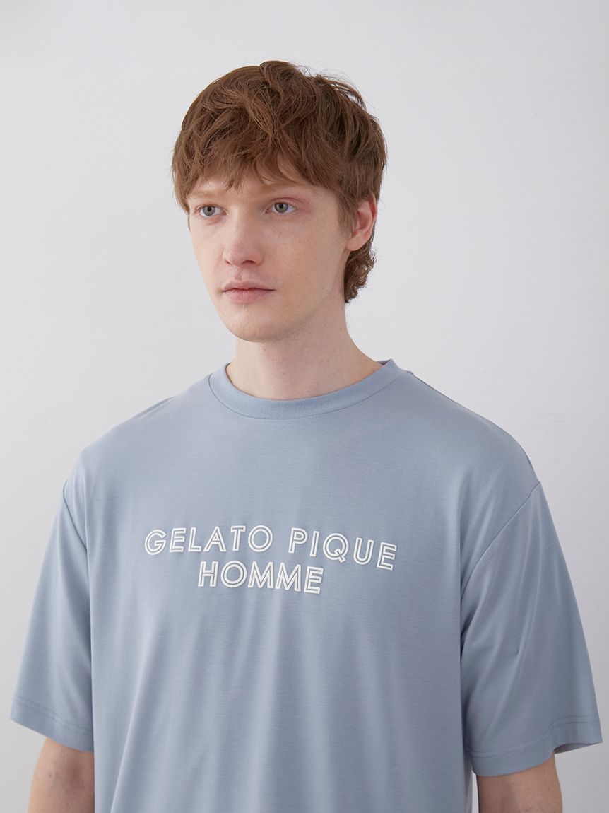 【HOMME】ワンポイントロゴTシャツ | PMCT242911