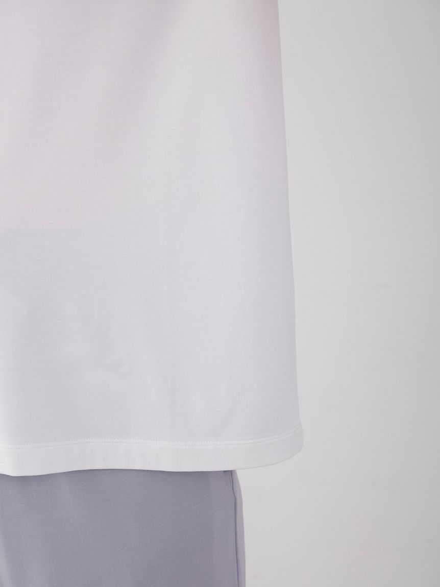 【接触冷感】【HOMME】レーヨンクジラモチーフTシャツ | PMCT242920