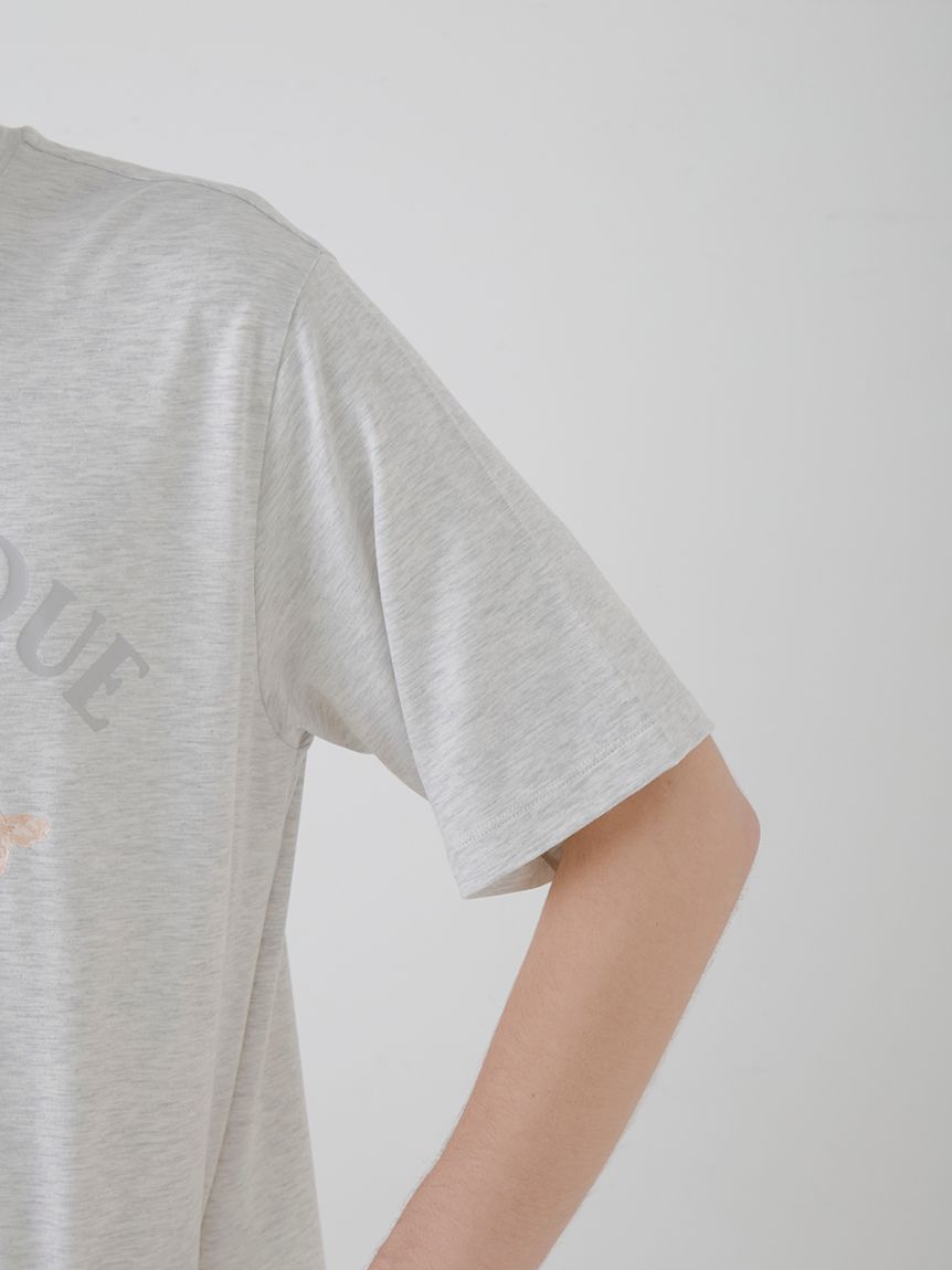 【HOMME】トイプードルワンポイントTシャツ | PMCT251307