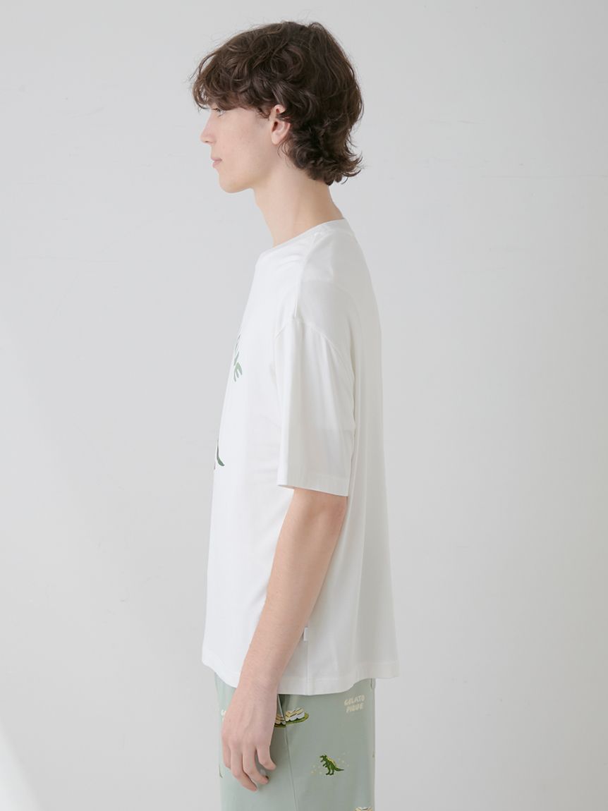 【HOMME】ワンポイントダイナソーTシャツ | PMCT251987