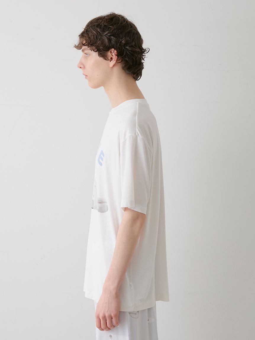 HOMME】【接触冷感】あざらしワンポイントTシャツ(カットソー・T