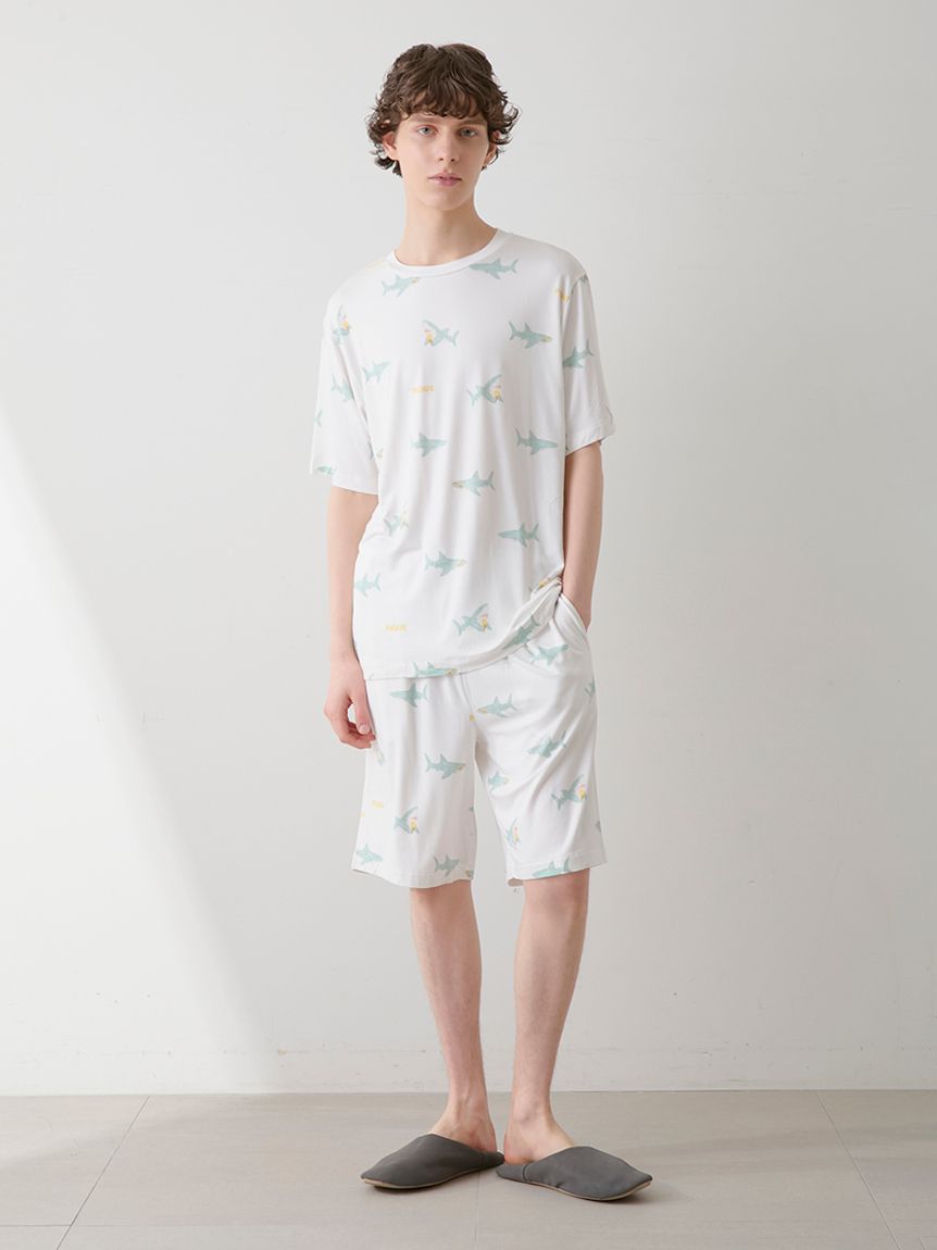 ジェラートピケ　ジェラート柄Tシャツ　上下セット　新品タグ付き Amazon | [ジェラート ピケ] キャラクター柄接触冷感プリントT