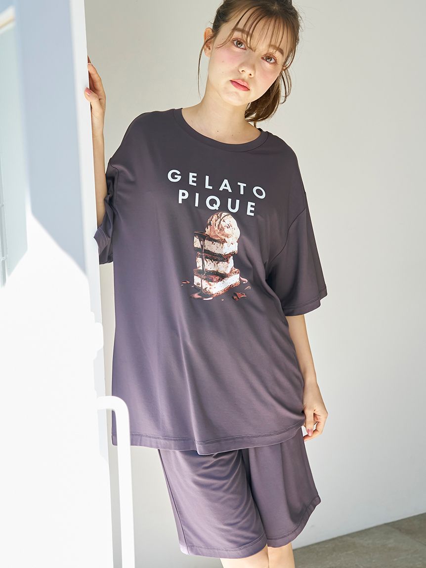 フレンチレーヨンロゴプルオーバー(カットソー・Tシャツ