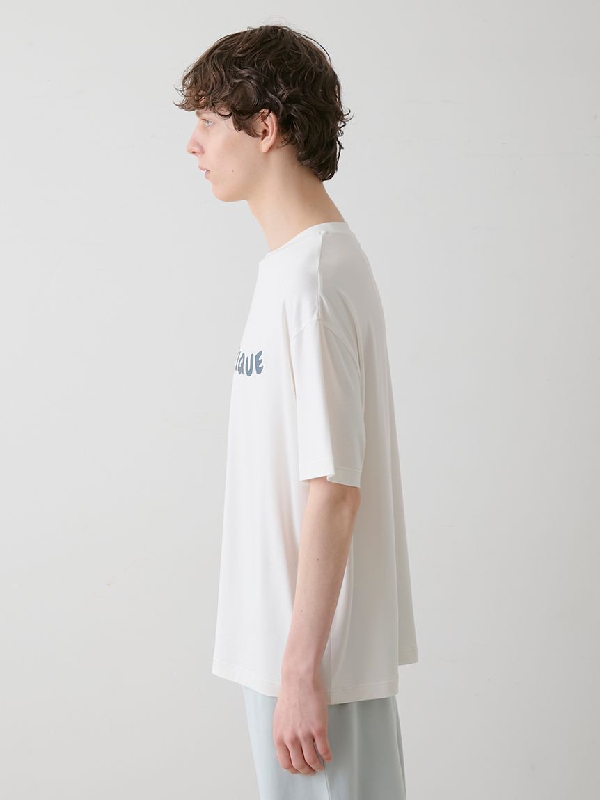 大人気!! gelato pique 夏祭りプリント Tシャツ&ハーフパンツSET セール】【HOMME】【接触冷感】レーヨン夏祭りプリントTシャツ