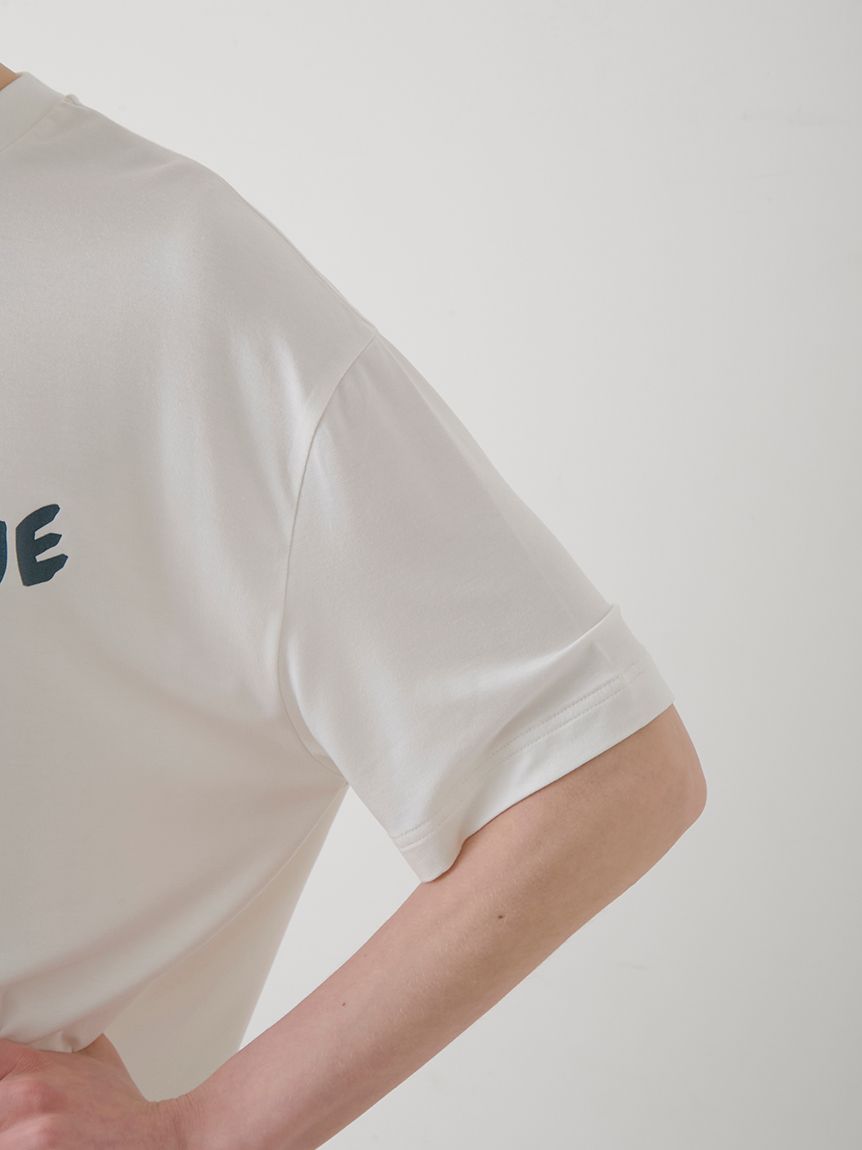 【接触冷感】【HOMME】レーヨンベアケーキモチーフTシャツ&ハーフパンツ ONLINE限定】【HOMME】【接触冷感】ベアワンポイントTシャツ
