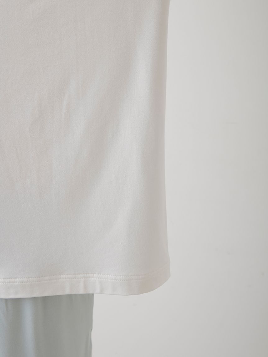 HOMME】【接触冷感】レーヨン夏祭りプリントTシャツ&トハーフ