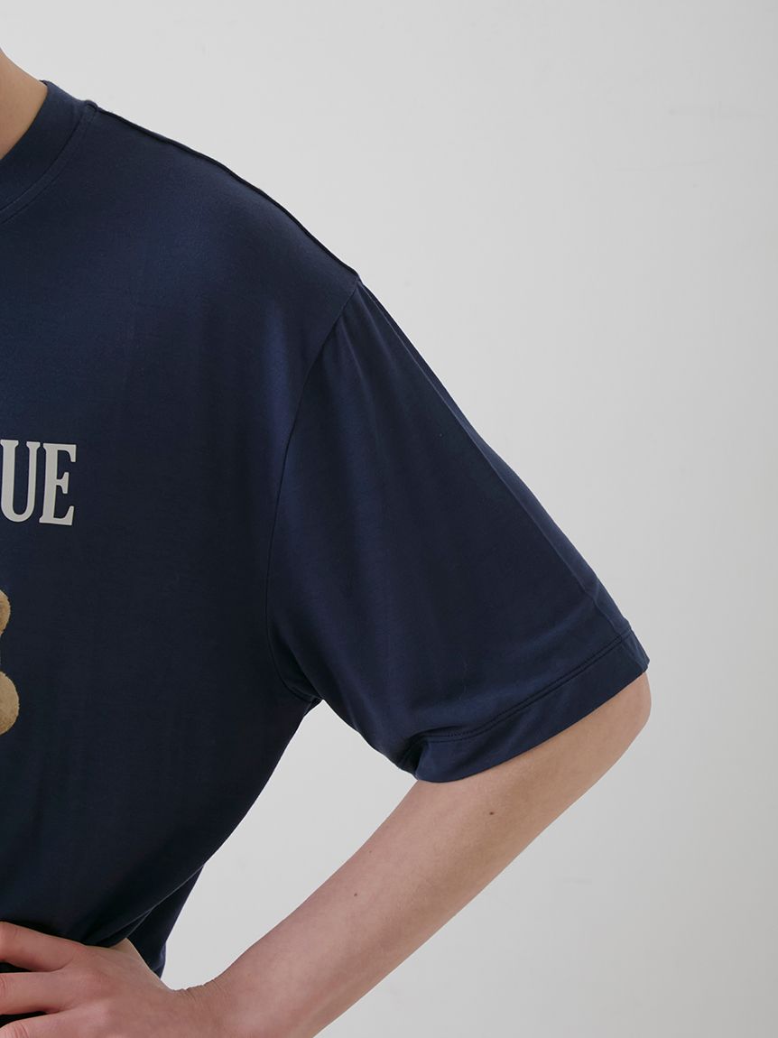 ONLINE限定】【HOMME】【接触冷感】ベアワンポイントTシャツ