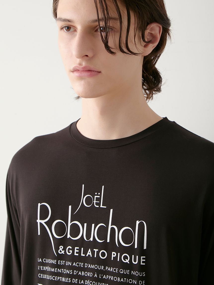JOEL ROBUCHONワンポイントロゴロングTシャツ,ズボンセットタグ付き￼ gelato pique - 【JOEL ROBUCHON】 ワンポイントロゴロングT