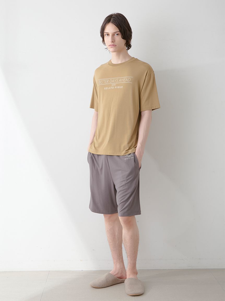 ジェラートピケ【接触冷感】COOLレーヨンTシャツ&ショートパンツセット 楽天市場】ジェラートピケ gelato pique 接触冷感 レーヨンロゴT