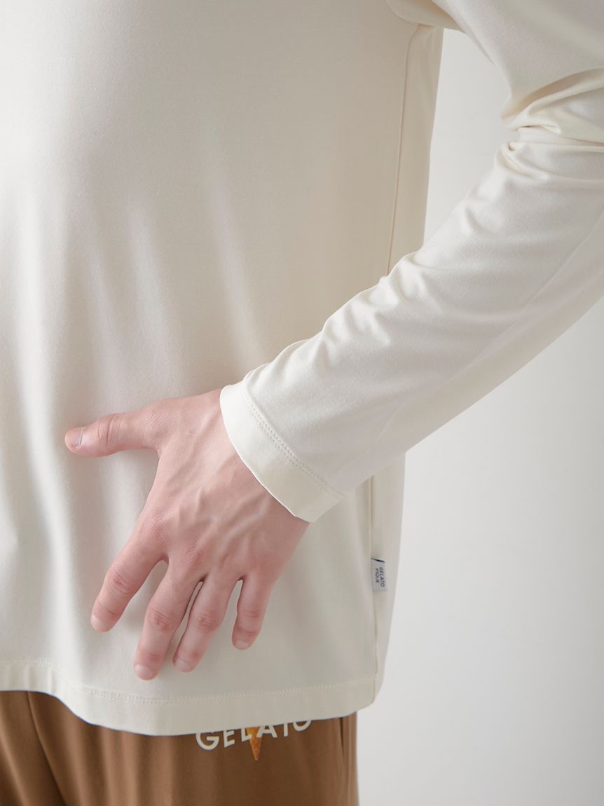 HOMME】レーヨンダブルジェラートロゴロンT(カットソー・Tシャツ