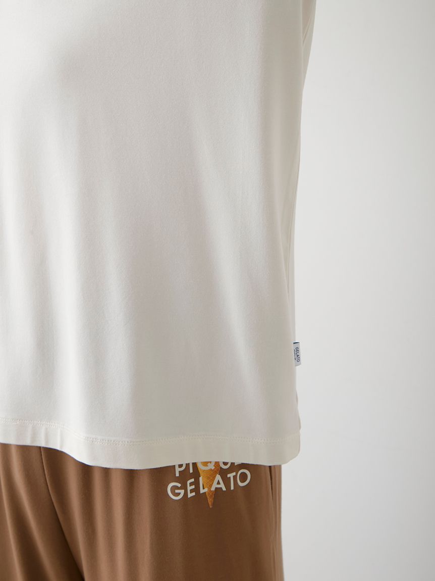 HOMME】レーヨンダブルジェラートロゴロンT(カットソー・Tシャツ