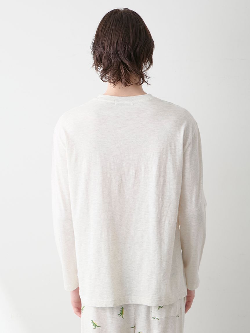 HOMME】スラブダイナソーロンT(カットソー・Tシャツ)｜ルーム