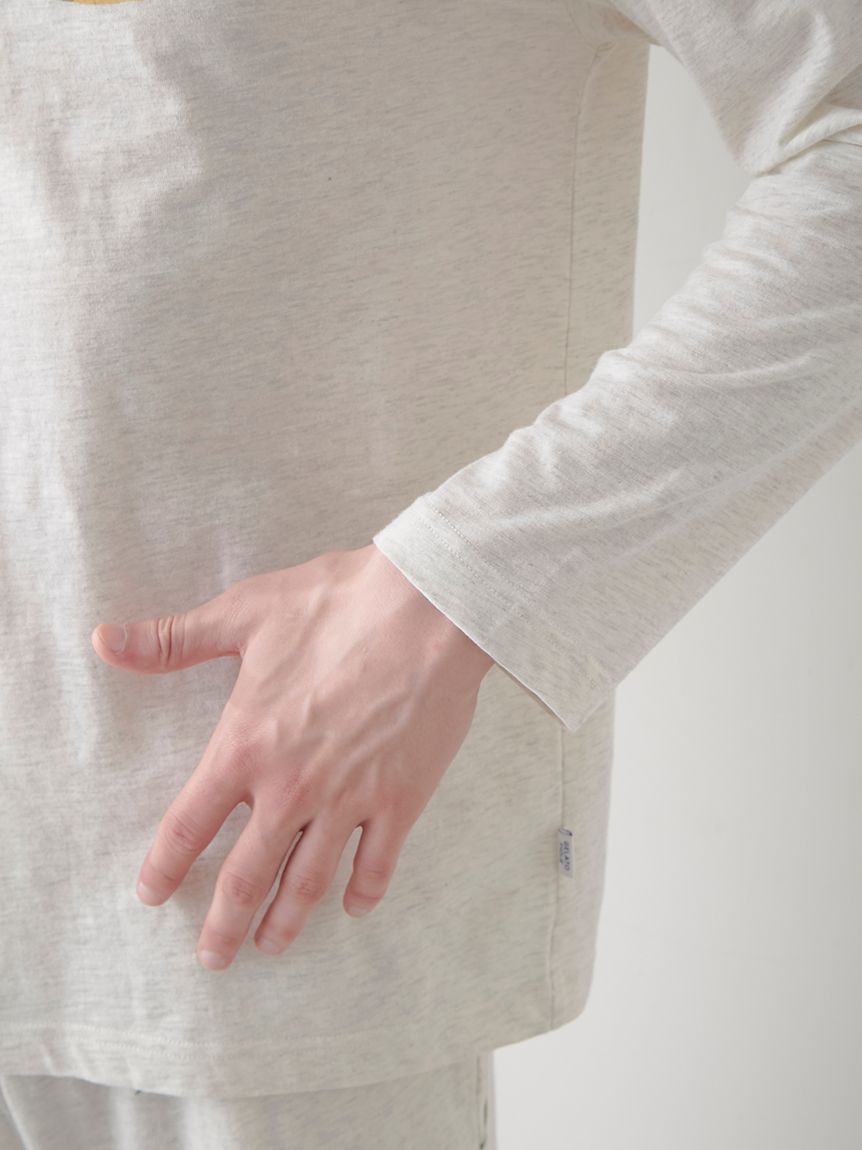 ジェラピケ スラブダイナソーロンT 山田涼介 HOMME】スラブダイナソーロンT(カットソー・Tシャツ)｜ルーム