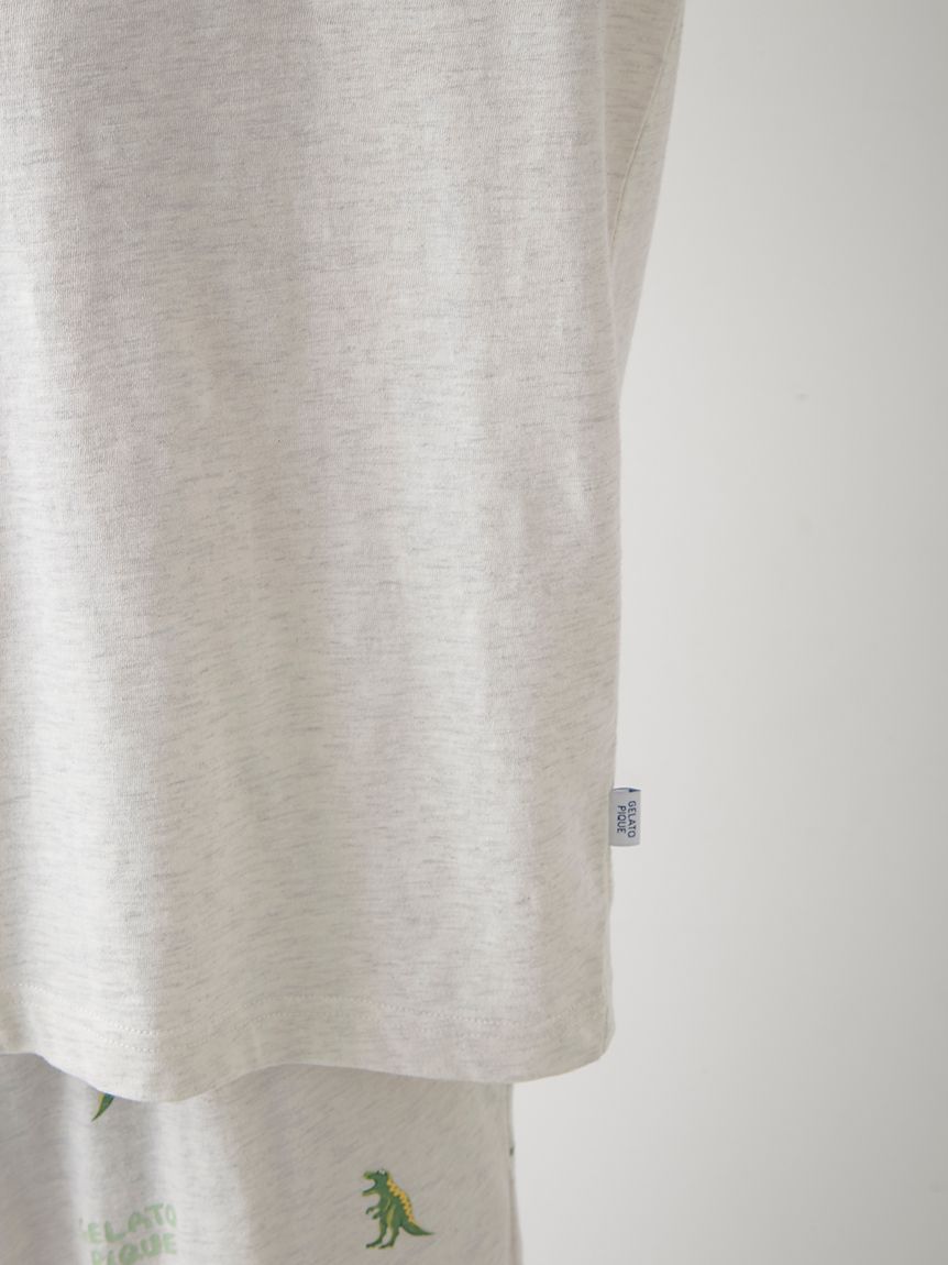 ジェラピケ スラブダイナソーロンT 山田涼介 HOMME】スラブダイナソーロンT(カットソー・Tシャツ)｜ルーム