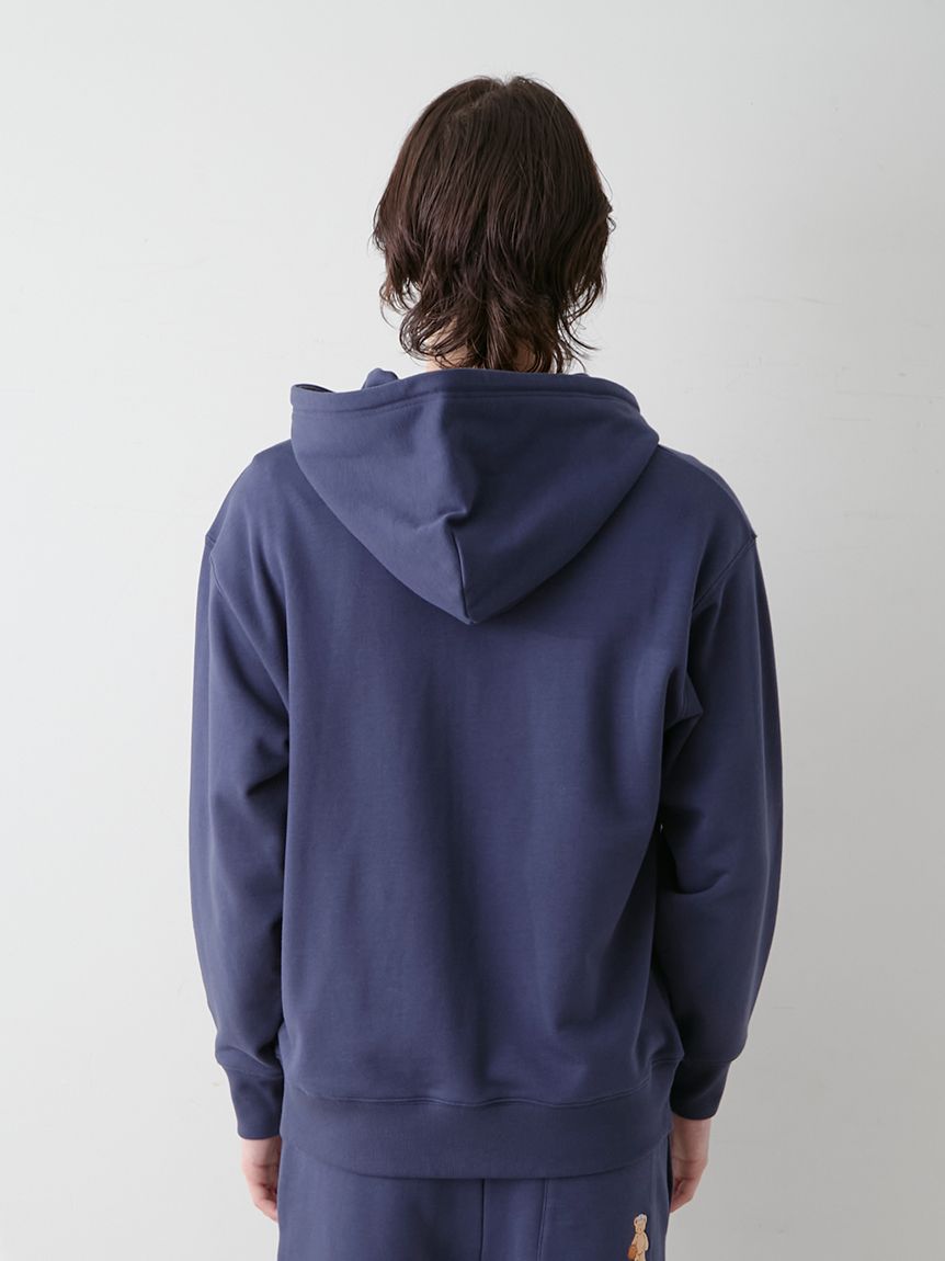 HOMME】スポーティベア裏毛パーカ(パーカ)｜ルームウェア