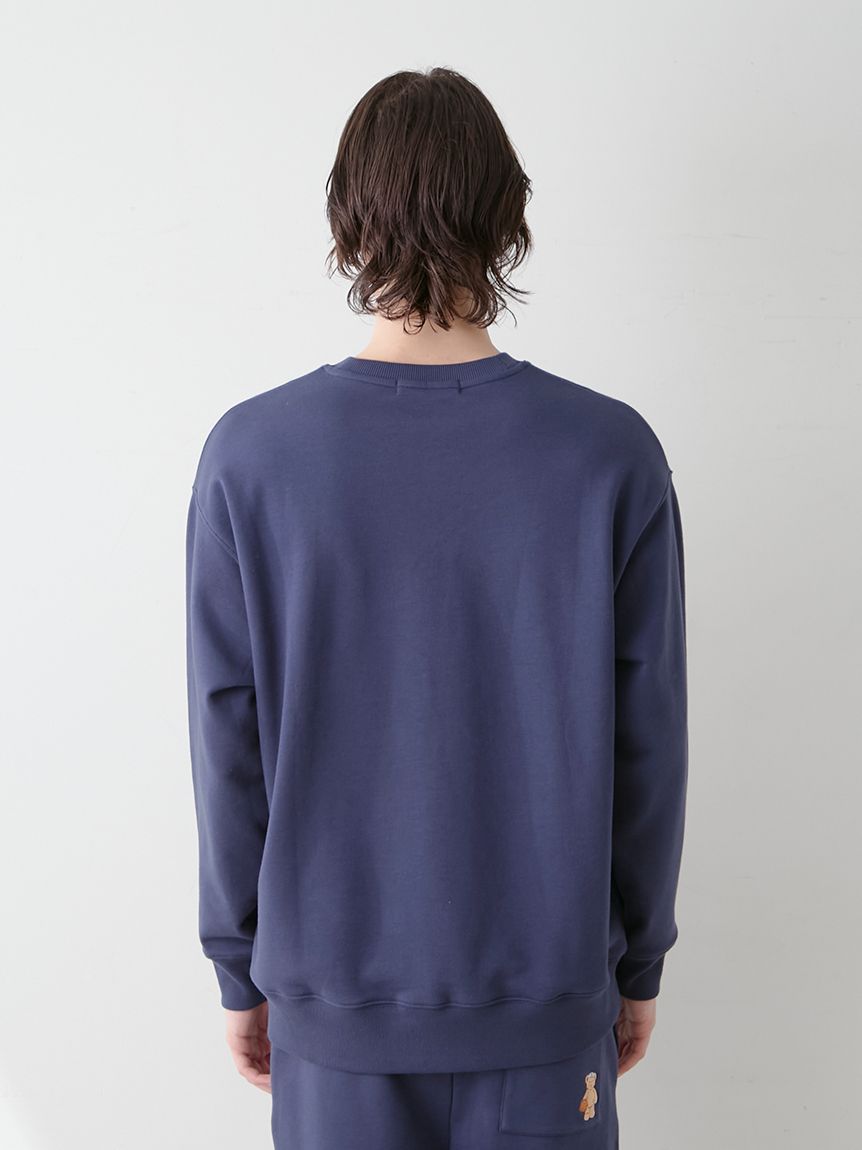 ONLINE限定】【HOMME】スポーティーベア裏毛プルオーバー＆裏毛