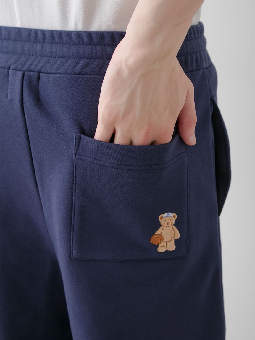 ジェラートピケ BEAR プルオーバーとハーフパンツ HOMME】エアモコベアプルオーバー&2BDハーフパンツ | gelato