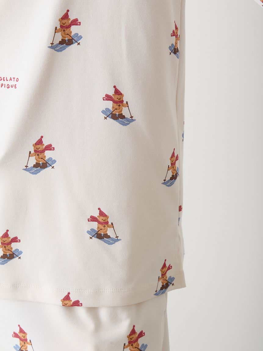 HOLIDAY】【HOMME】スキーベア柄ロンT(カットソー・Tシャツ)｜ルーム