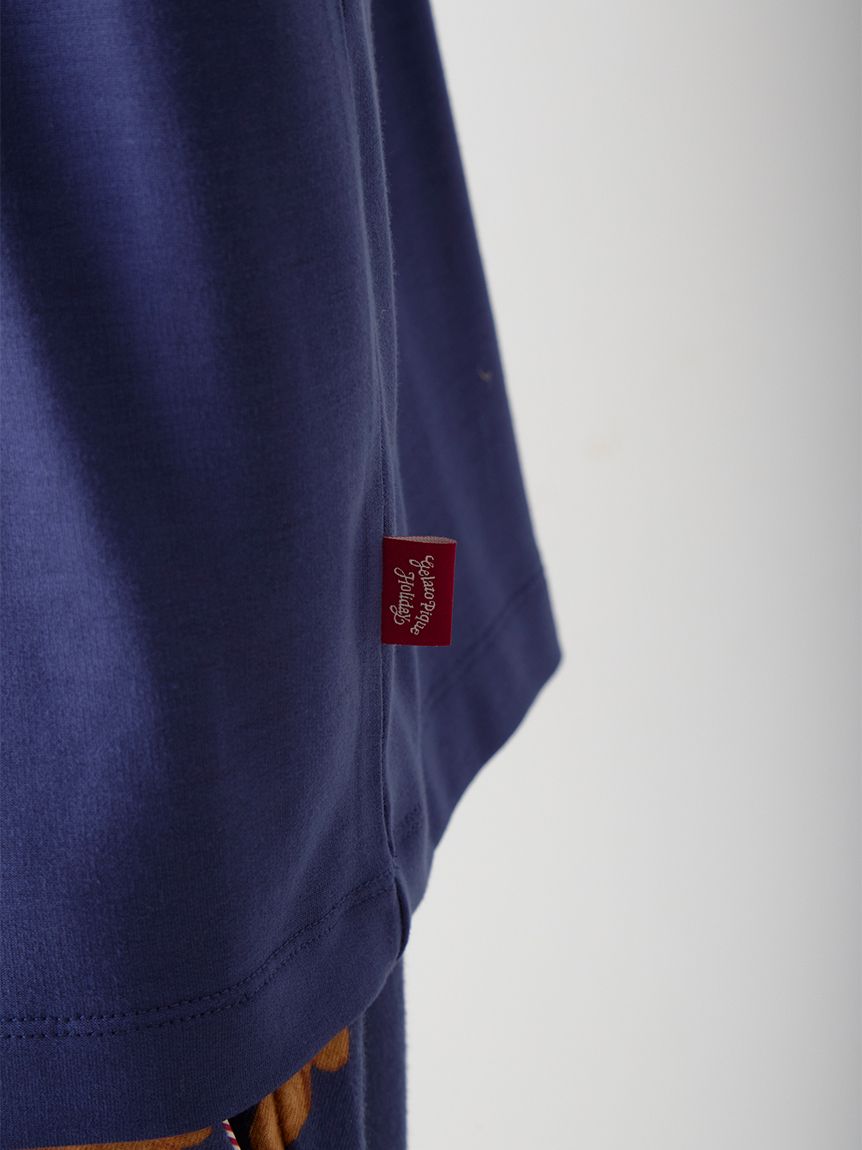 HOLIDAY】【HOMME】ベアワンポイントロンT(カットソー・Tシャツ