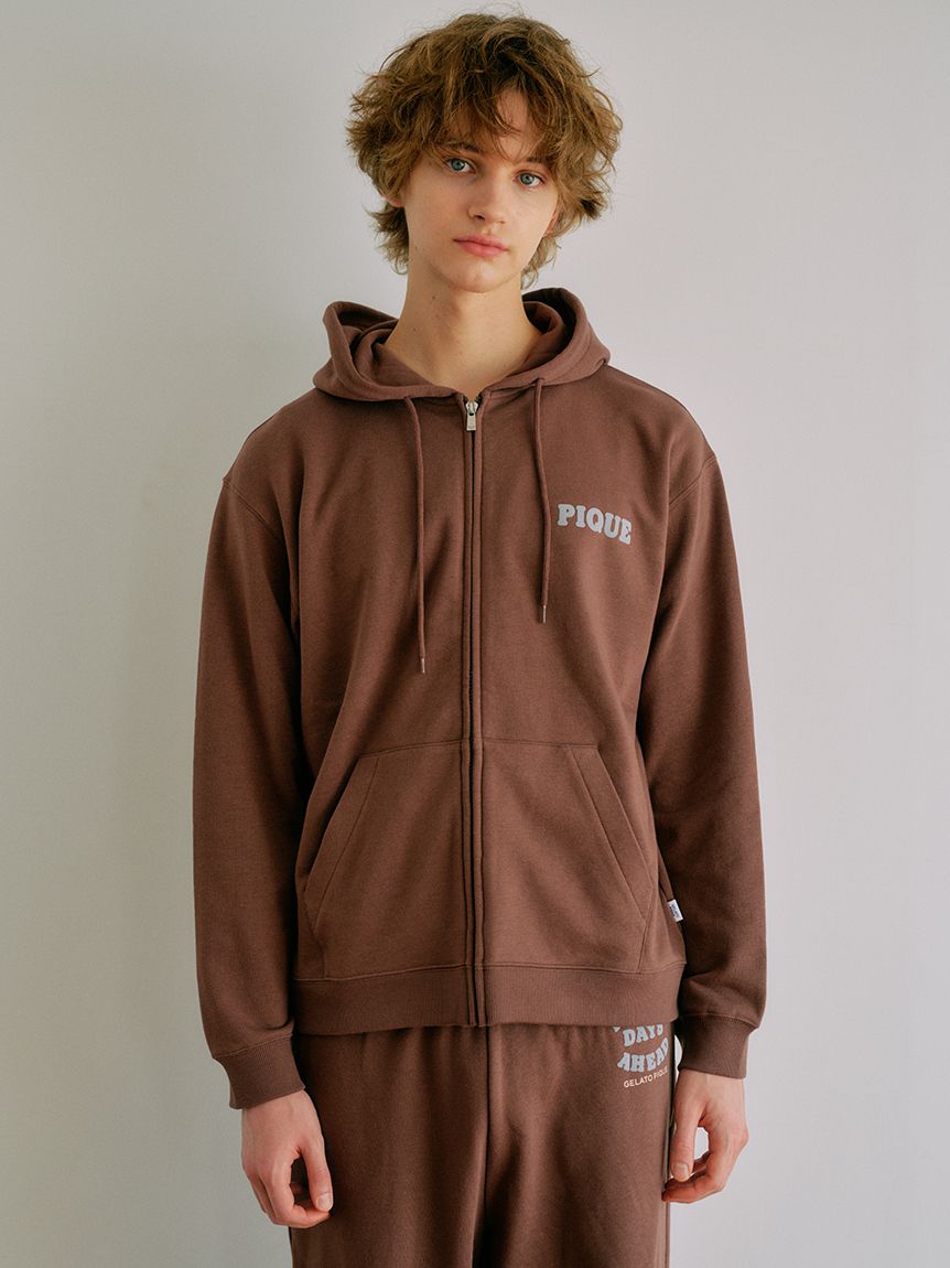 HOMME】裏毛プリントパーカ(パーカ)｜ルームウェア・パジャマ通販の