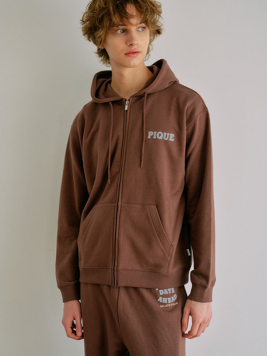 HOMME】裏毛プリントパーカ(パーカ)｜ルームウェア・パジャマ通販の