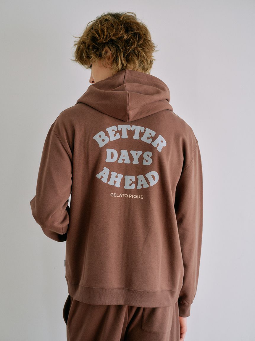 HOMME】裏毛プリントパーカ(パーカ)｜ルームウェア・パジャマ通販の