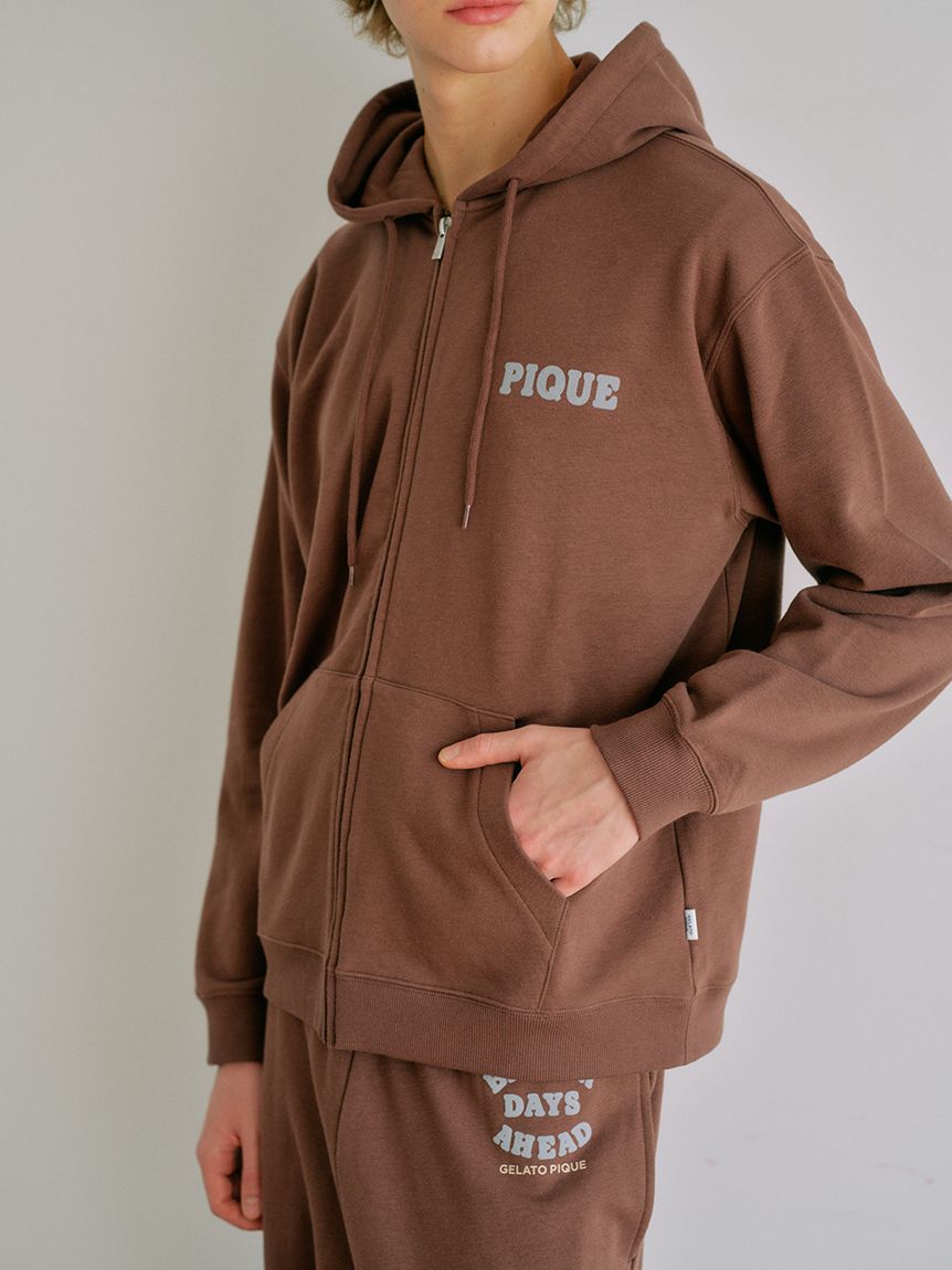 HOMME】裏毛プリントパーカ(パーカ)｜ルームウェア・パジャマ通販の