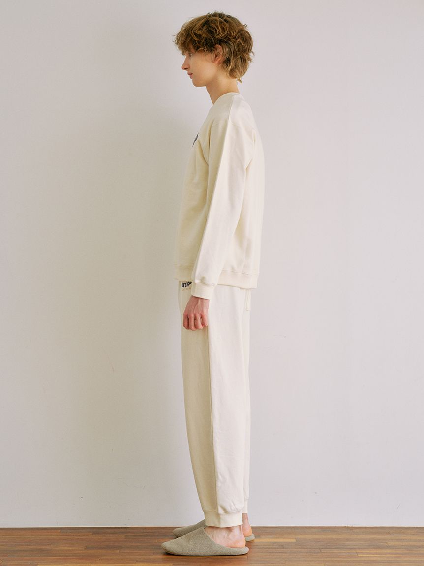 [ジェラート ピケ] HOMME裏毛プルオーバー PMCT231334 メンズ HOMME】スポーティーベア裏毛プルオーバー(カットソー・Tシャツ)｜ルームウェア・パジャマ通販のGELATO PIQUE HOMME（ジェラートピケ  オム） 公式サイト