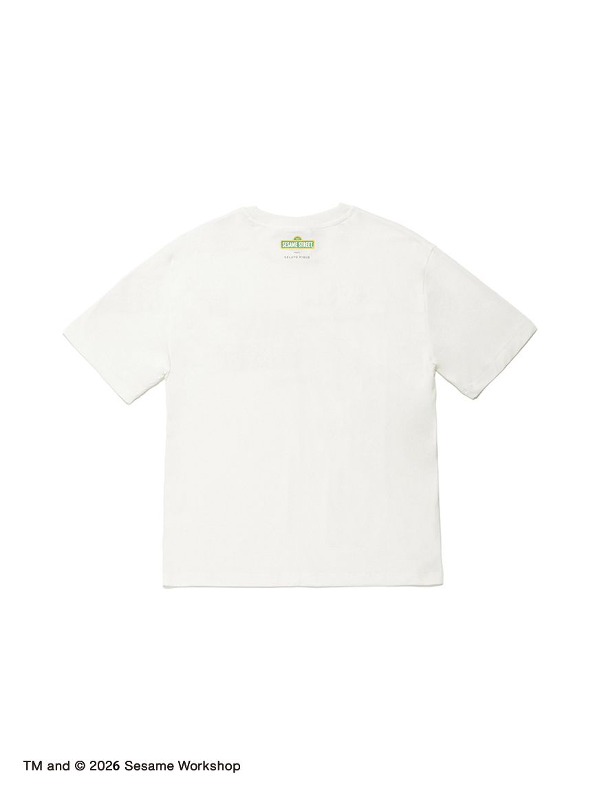 SESAME STREET】【HOMME】ワンポイントTシャツ(カットソー・Tシャツ