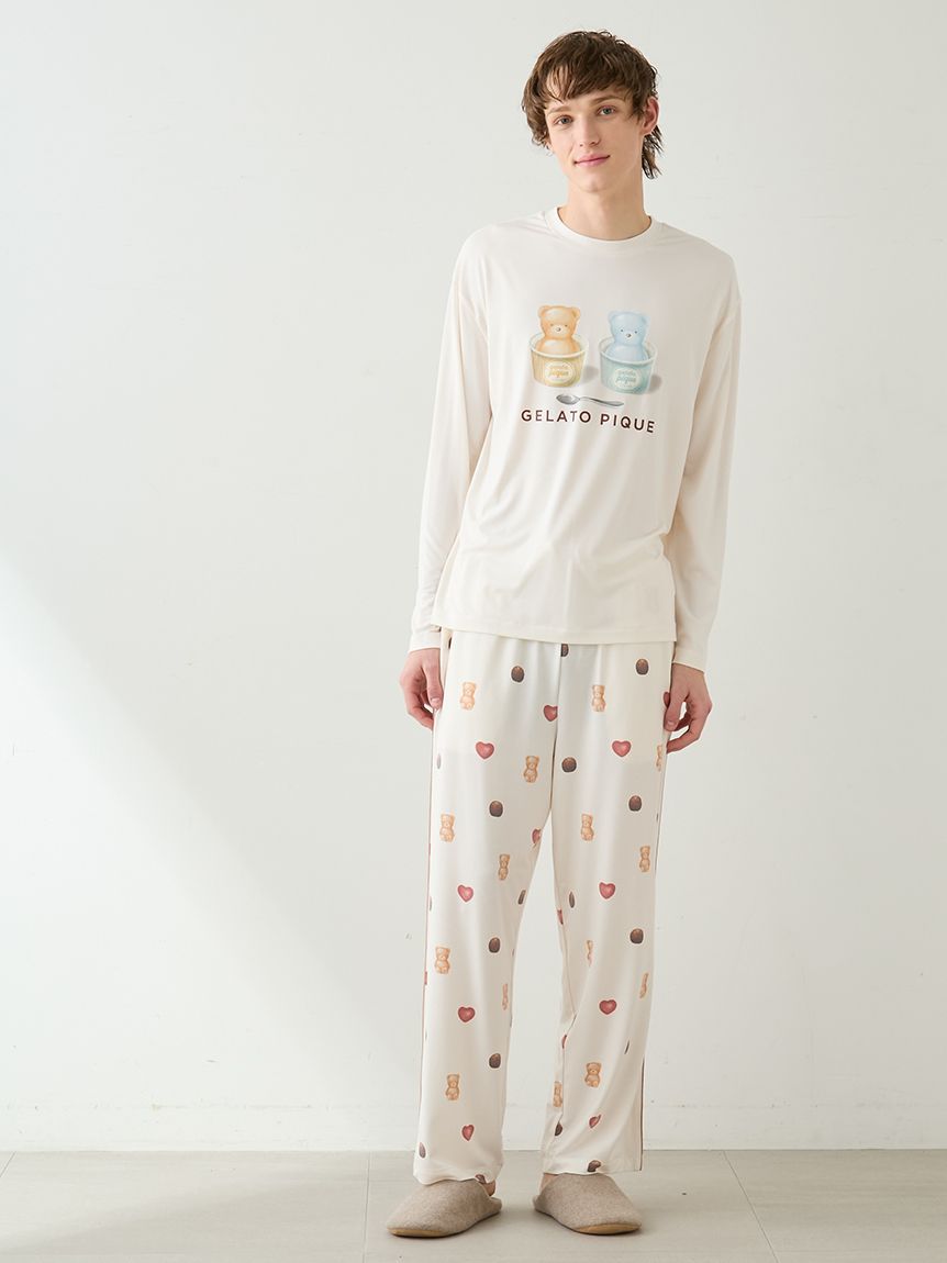 ぴぃ♡ HOMME】ワンポイントプルオーバー(カットソー・Tシャツ)｜ルームウェア