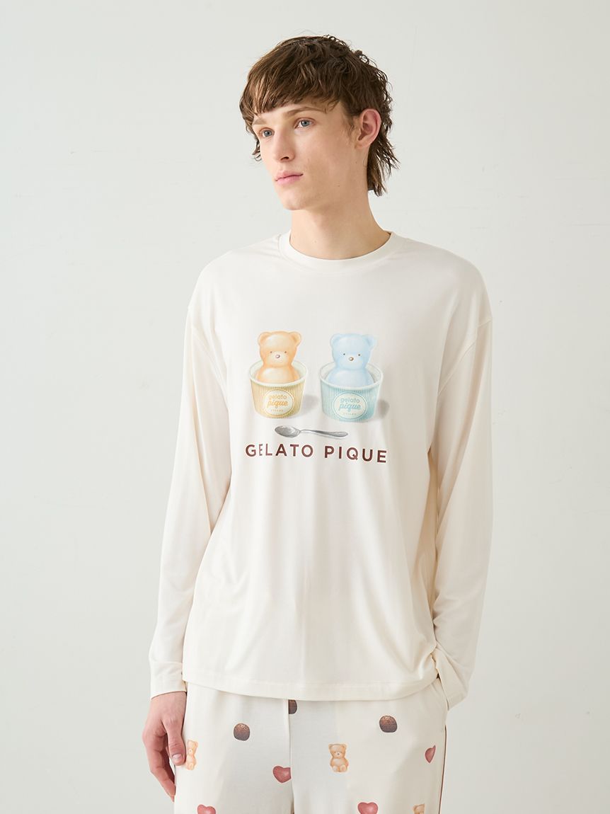 HOMME】ワンポイントプルオーバー(カットソー・Tシャツ)｜ルームウェア