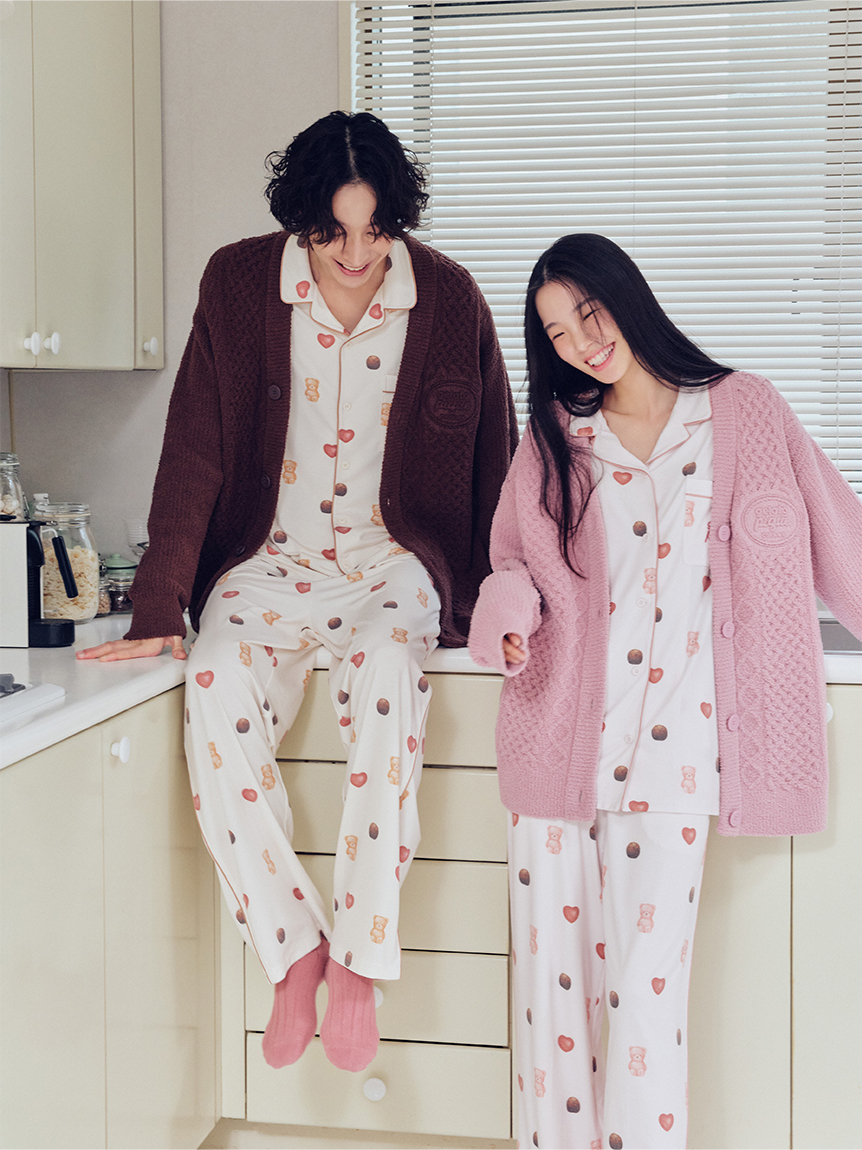 HOMME】総柄シャツ(シャツ)｜ルームウェア・パジャマ通販のgelatopique