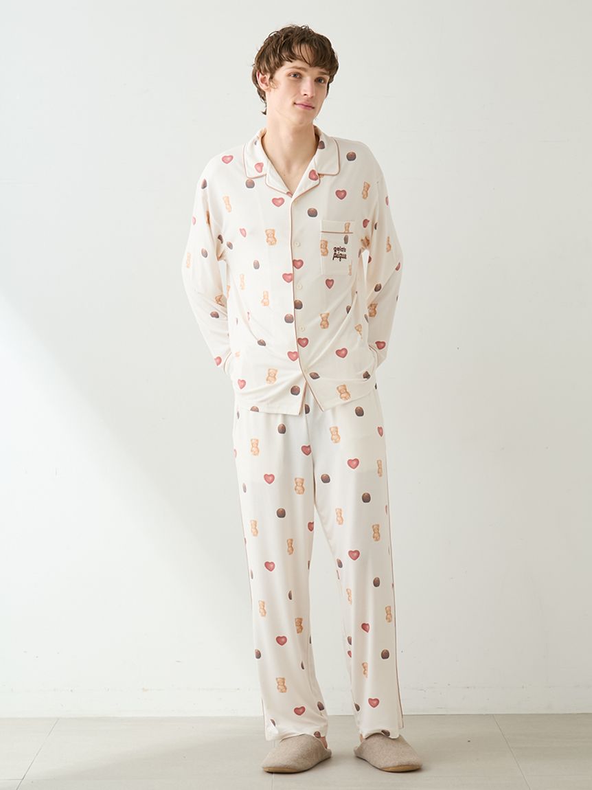 HOMME】総柄シャツ(シャツ)｜ルームウェア・パジャマ通販のgelatopique