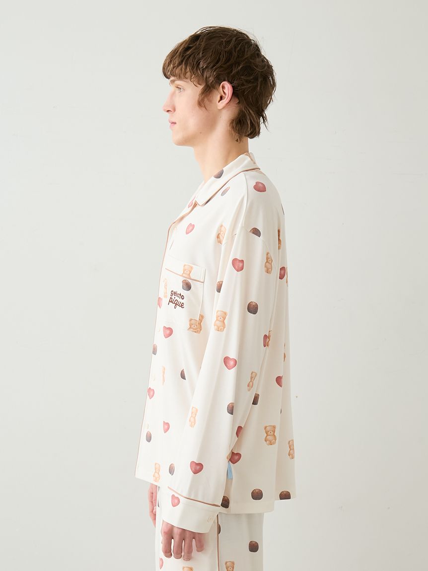 HOMME】総柄シャツ(シャツ)｜ルームウェア・パジャマ通販のgelatopique