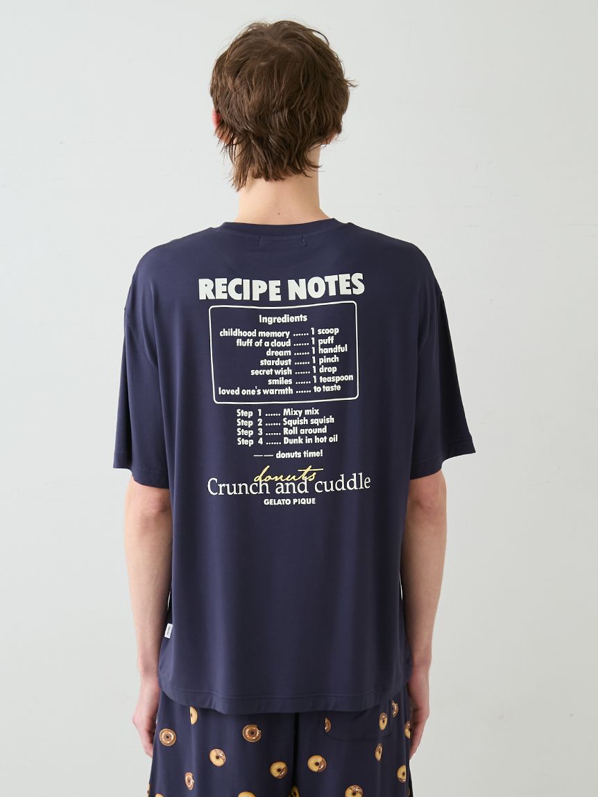 HOMME】ドーナツワンポイントプリントTシャツ(カットソー・Tシャツ